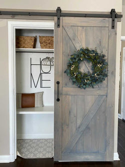 Beautify your space with a DIY sliding barn door